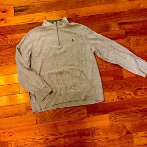Men’s Polo pullover light weight sweatshirt